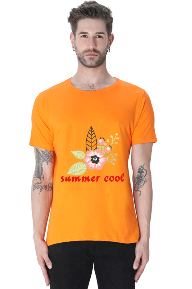 summer t shirt unisex Classic Crew T-Shirt summer cool