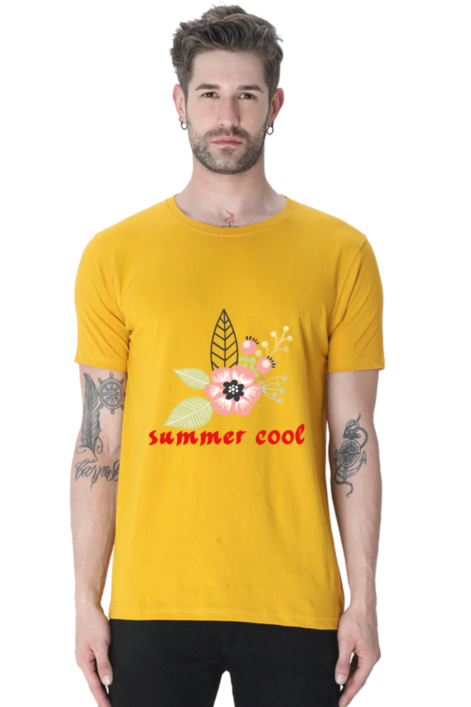 summer t shirt unisex Classic Crew T-Shirt summer cool
