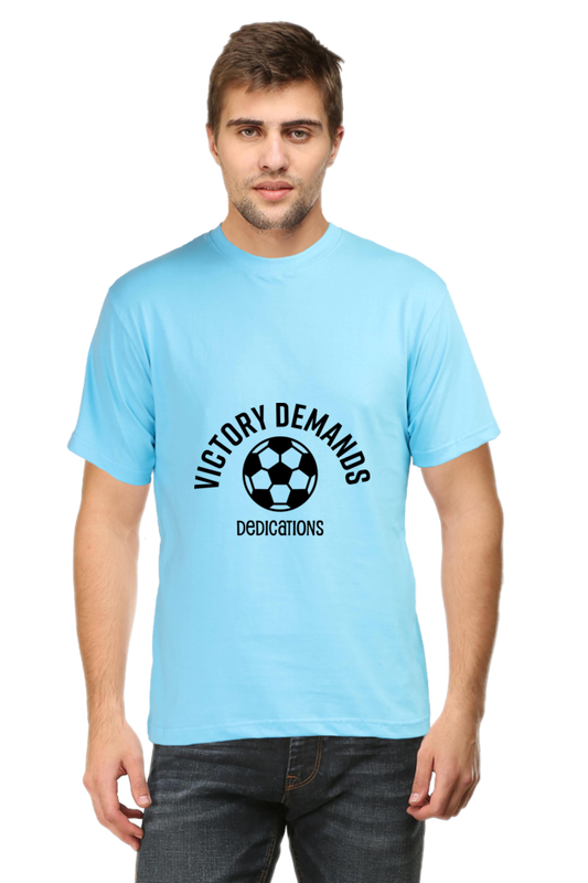 unisex Oversized Classic T-Shirt, victory demands sports t shirt