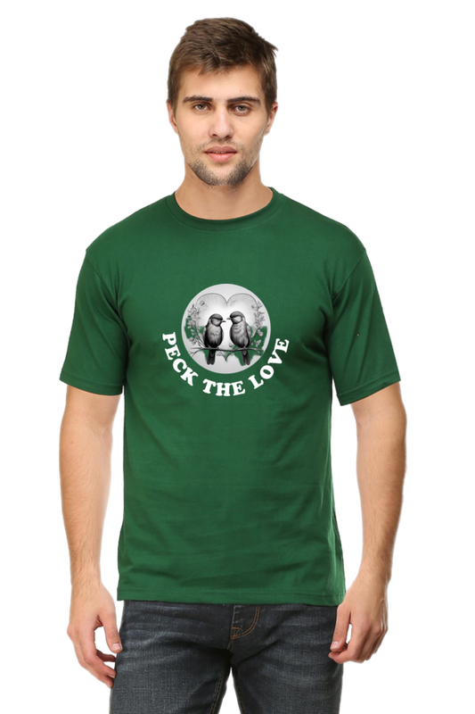 unisex Oversized Classic T-Shirt, peck the love, summer t shirt