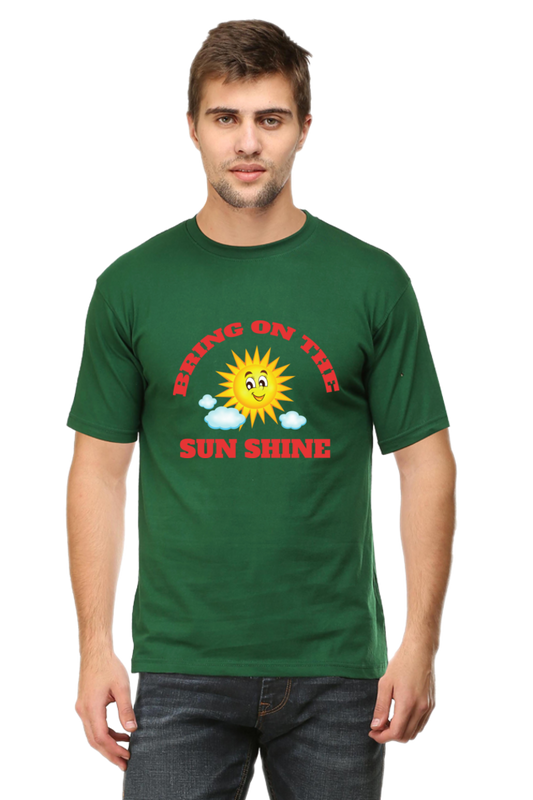 unisex Classic Crew T-Shirt, sun shine, summer t shirt
