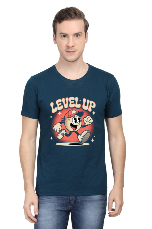 level up Unisex Classic Crew T-Shirt