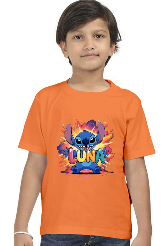 Luna Boy's Crew Neck T-Shirt